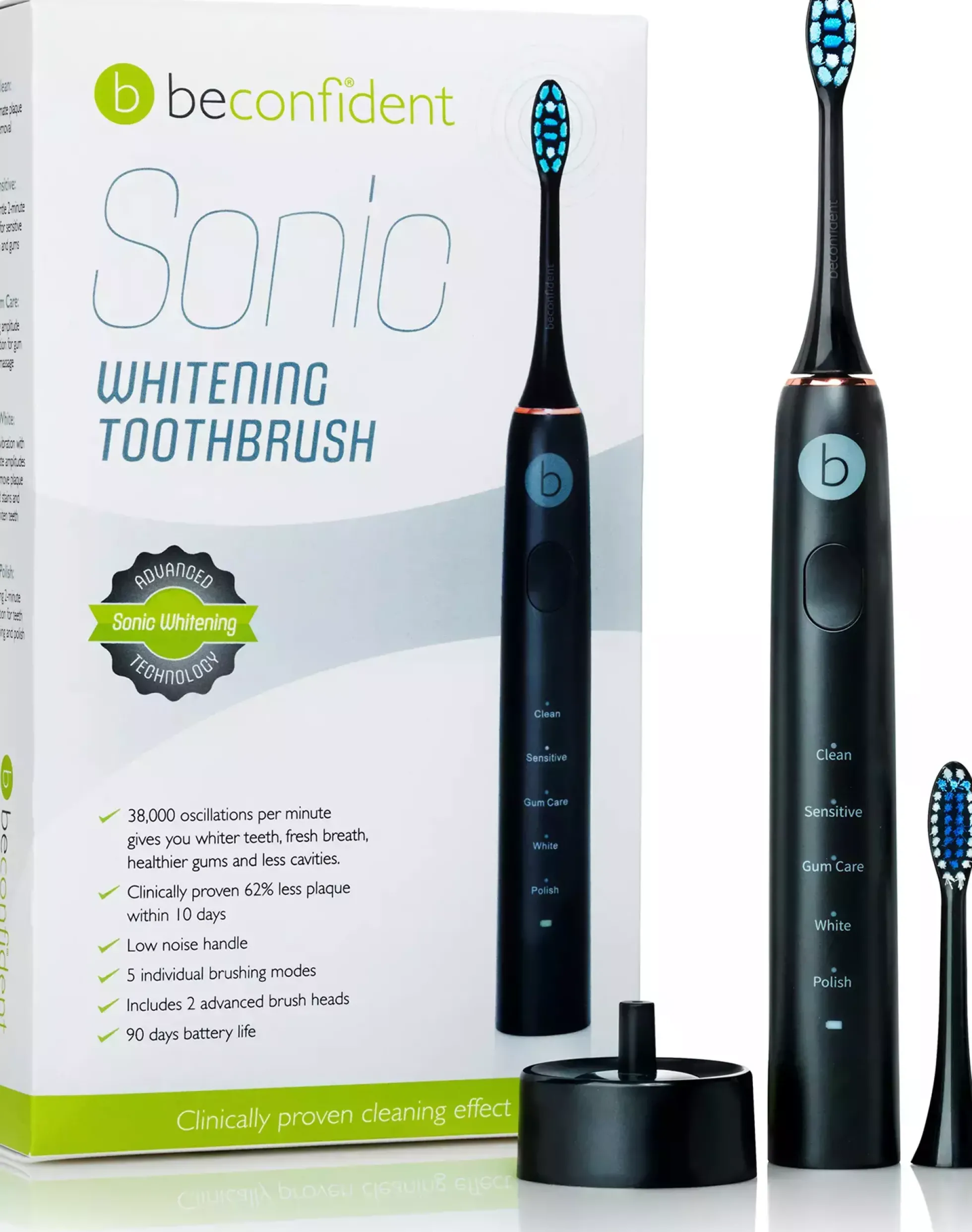 Beconfident Sonic Electric Whitening Toothbrush
