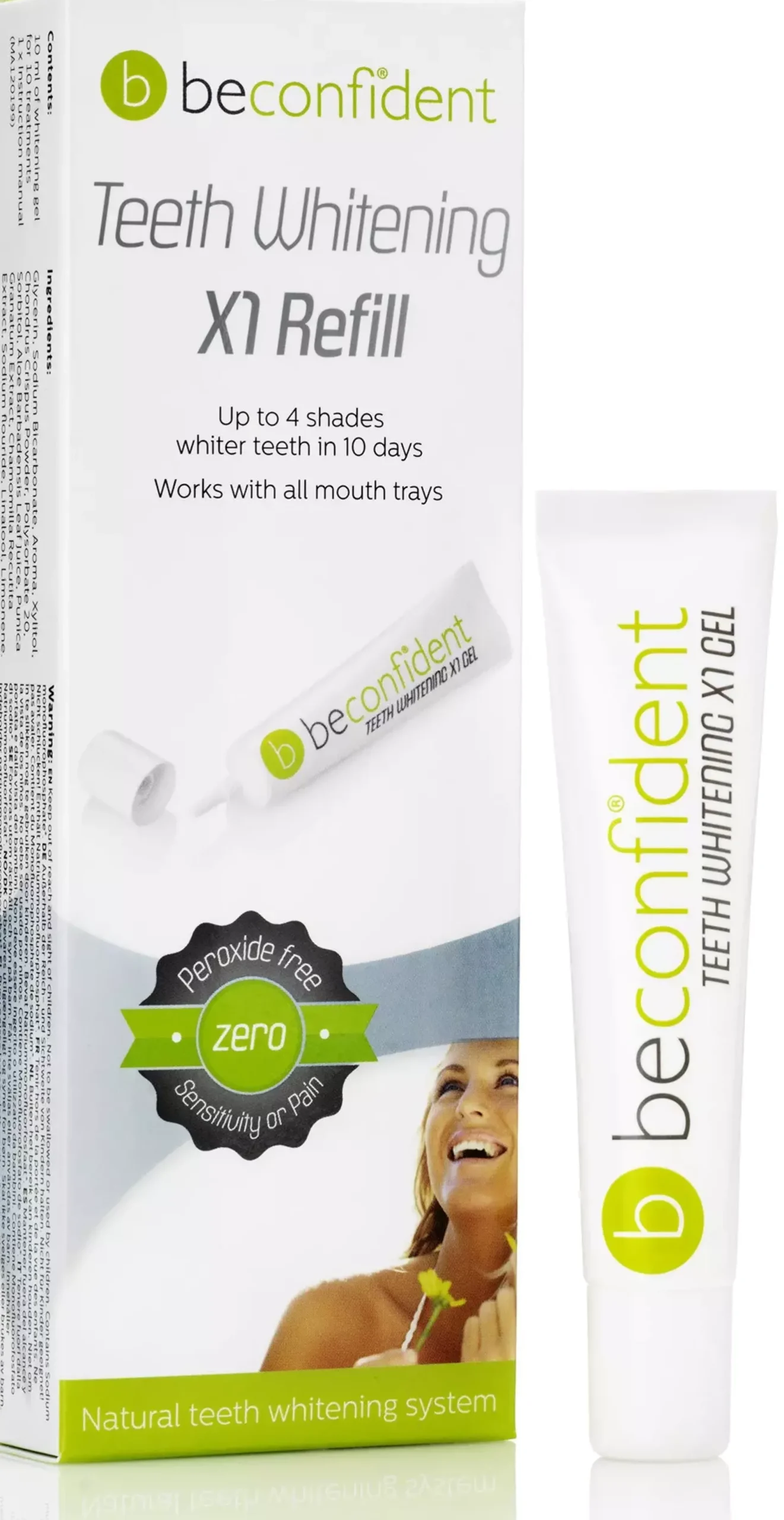 Beconfident Teeth Whitening X1 Refill
