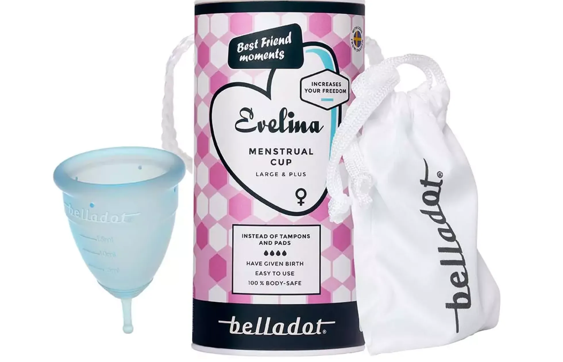 Belladot Evelina Menstrual Cup Large & Plus