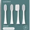 Be LucentSpark Toothbrush Heads Refill White