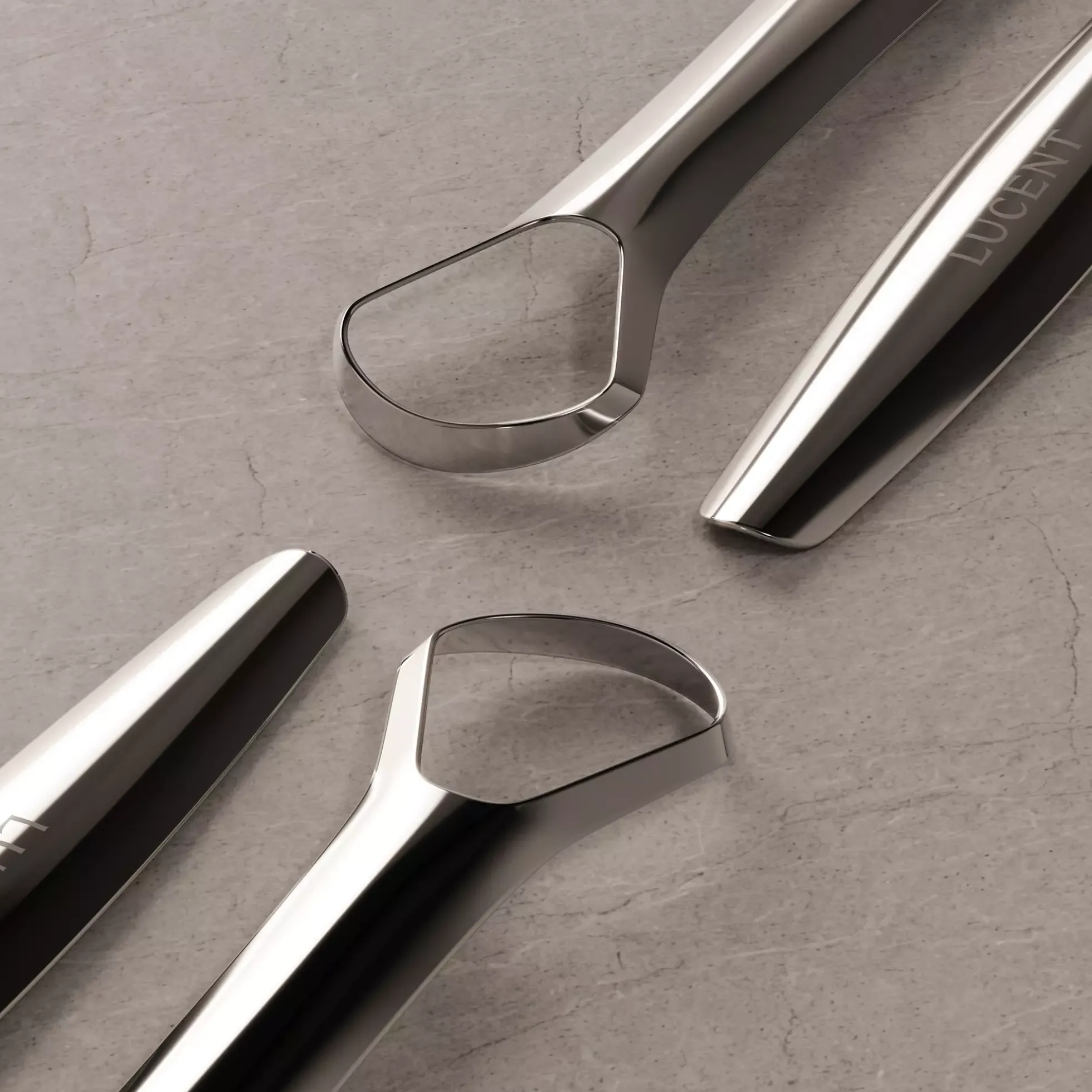 Be Lucent Stainless Steel Tongue Scraper