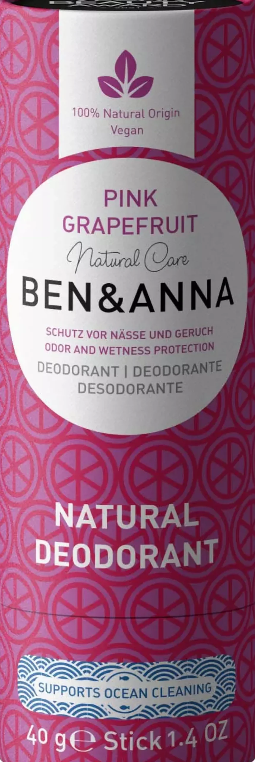 Ben & Anna Deodorant Pink Grapefruit 40 g