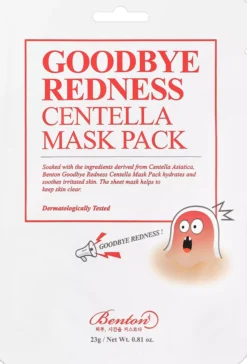 BentonGoodbye Redness Redness Centella Mask