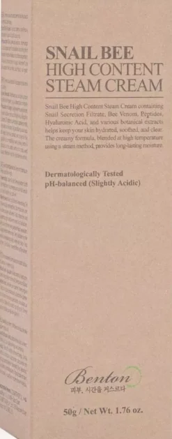 BentonSnail Bee High Content Steam Cream