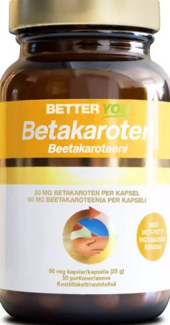 Better You Betakaroten 50mg 50 st