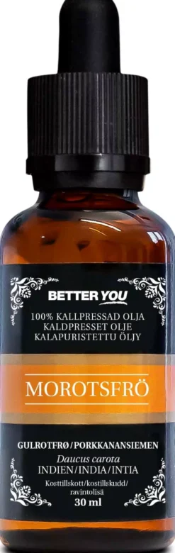 Better YouEKO Kallpressad Morotsolja 30 ml