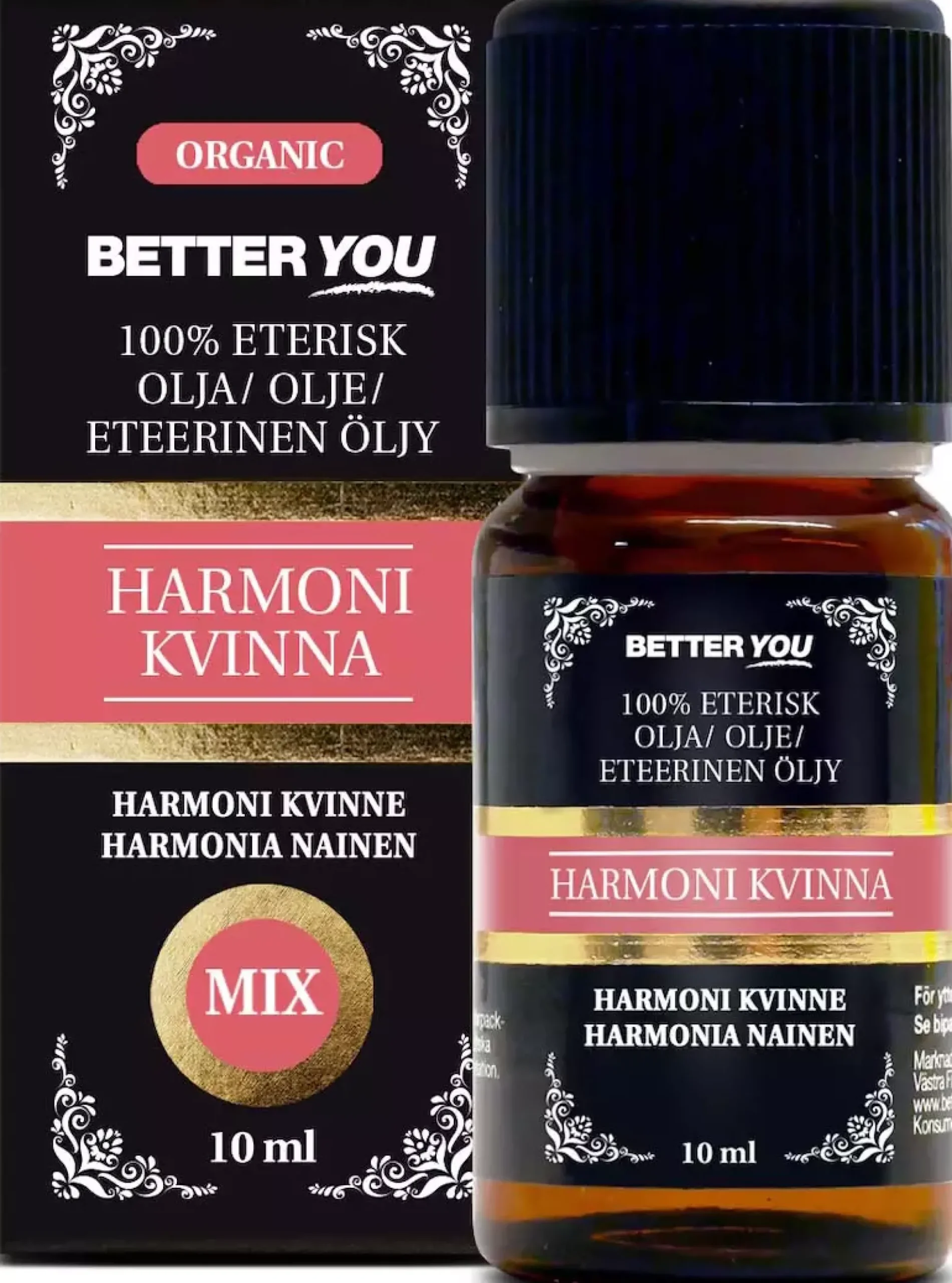 Better You Harmoni Kvinna olja EKO Eterisk 10 ml