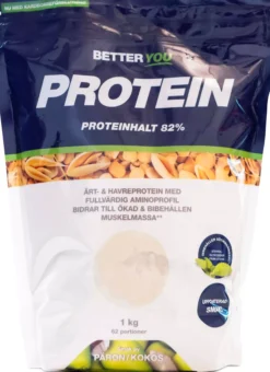 Better You Ärt och havreprotein Päron Kokos 1000 g