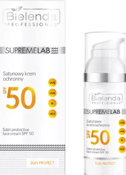 Bielenda Professional SUPREMELABSUN PROTECT Satin Protective Face Cream SPF 50 50 ml