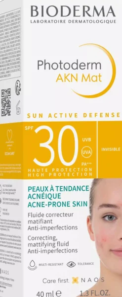 BiodermaPhotoderm AKN Mat SPF30 40 ml
