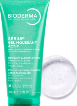 BiodermaSébium Gel moussant actif 200 ml