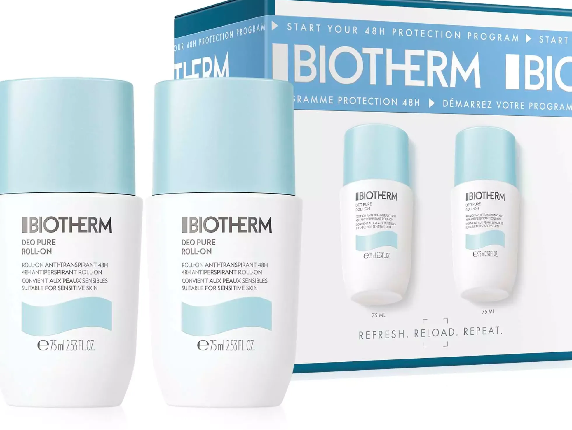 Biotherm Deo Pure Roll-On Duo Set 150 ml