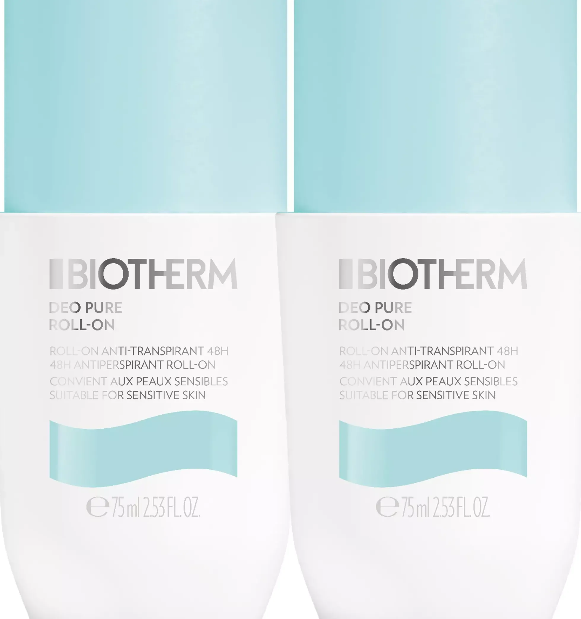 BiothermDeo Pure Roll-On Duo 2x75 ml
