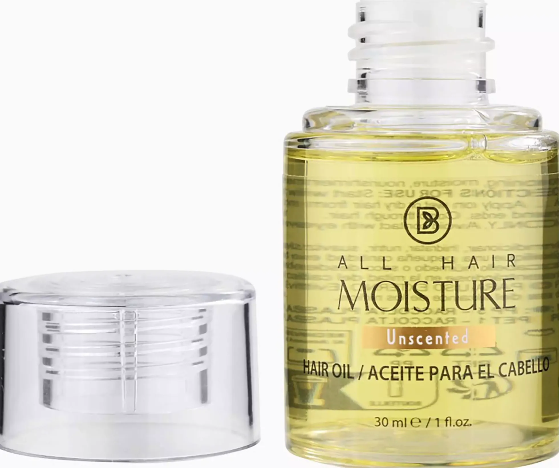 BiovèneB - BEST HAIR Moisture Unscented Hair Oil - All Hair 30 ml