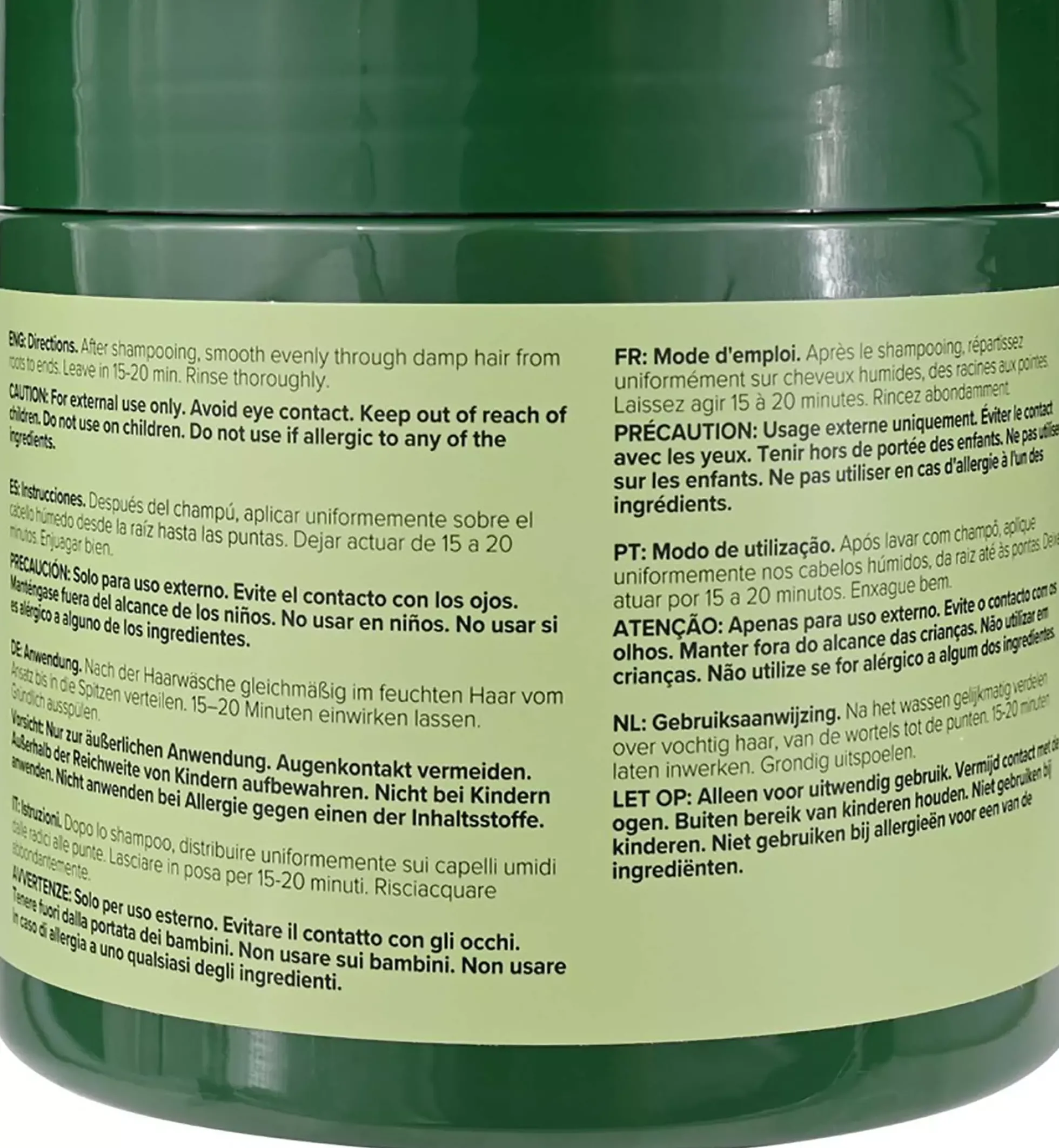 BiovèneB - BEST HAIR Rosemary Mint Strengthening Hair Masque 380 ml
