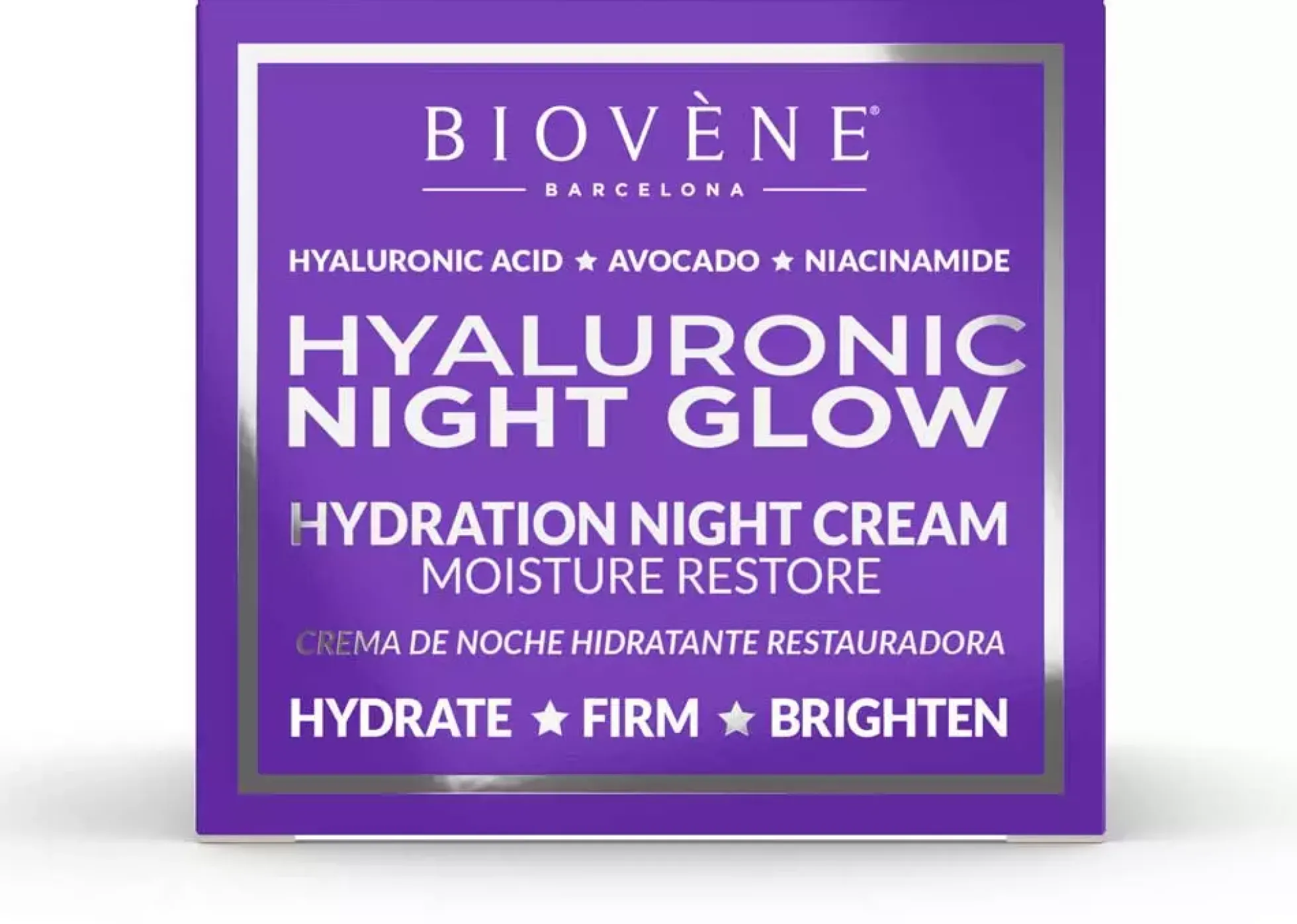 BiovèneStar Collection Hyaluronic Night Glow Restore Hydration Night Cream 50 ml