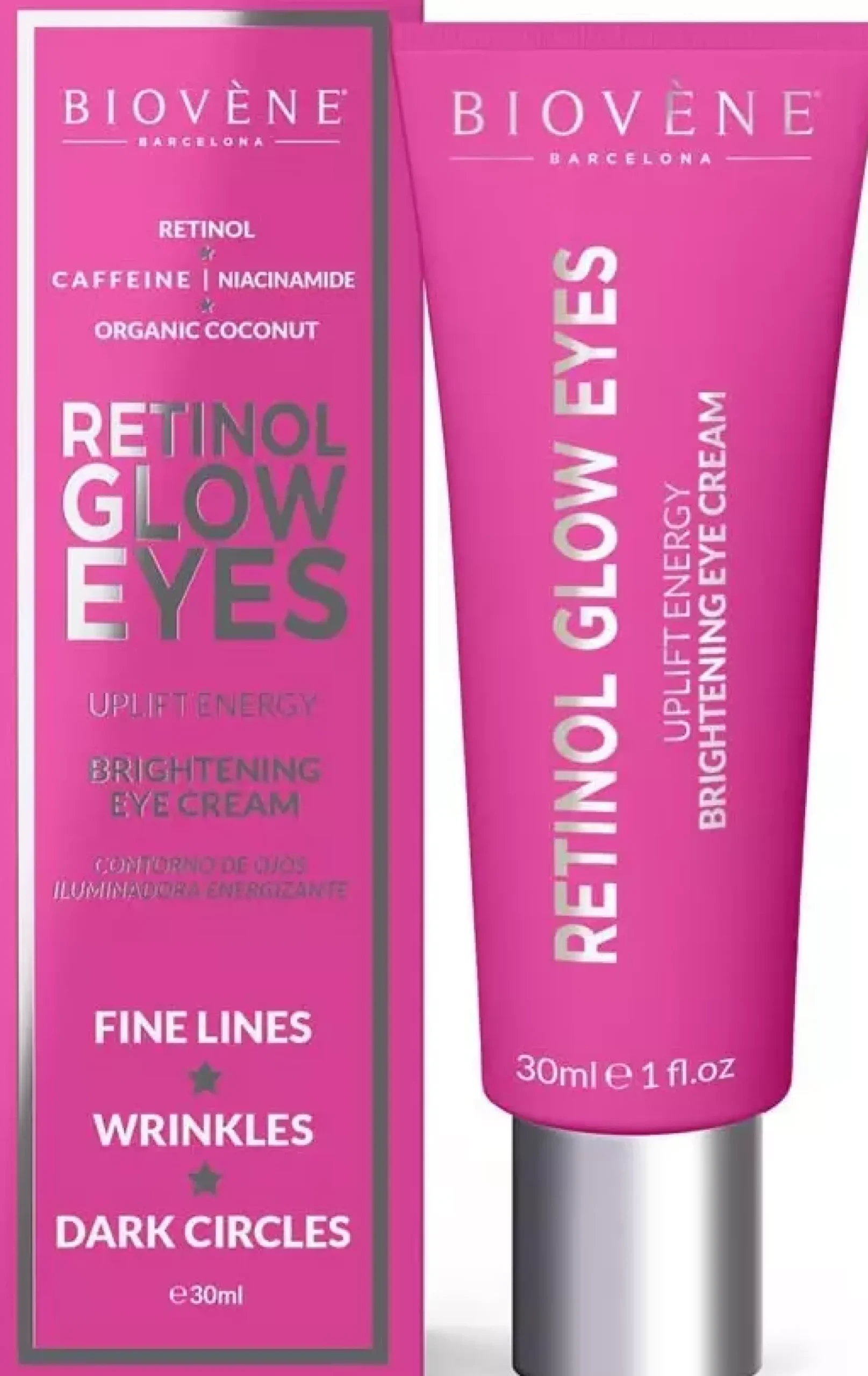 BiovèneStar Collection Retinol Glow Eyes Uplift Energy Brightening Eye Cream 30 ml