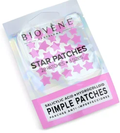 Biovène STAR PATCHES Pink Pimple Patches - Anti-Blemish Stars, 28 patches 1,3 g