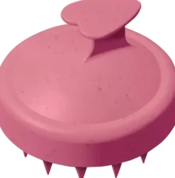 BiovèneThe conscious Scalp Massager, Pink Biodegradable Shampooing Brush