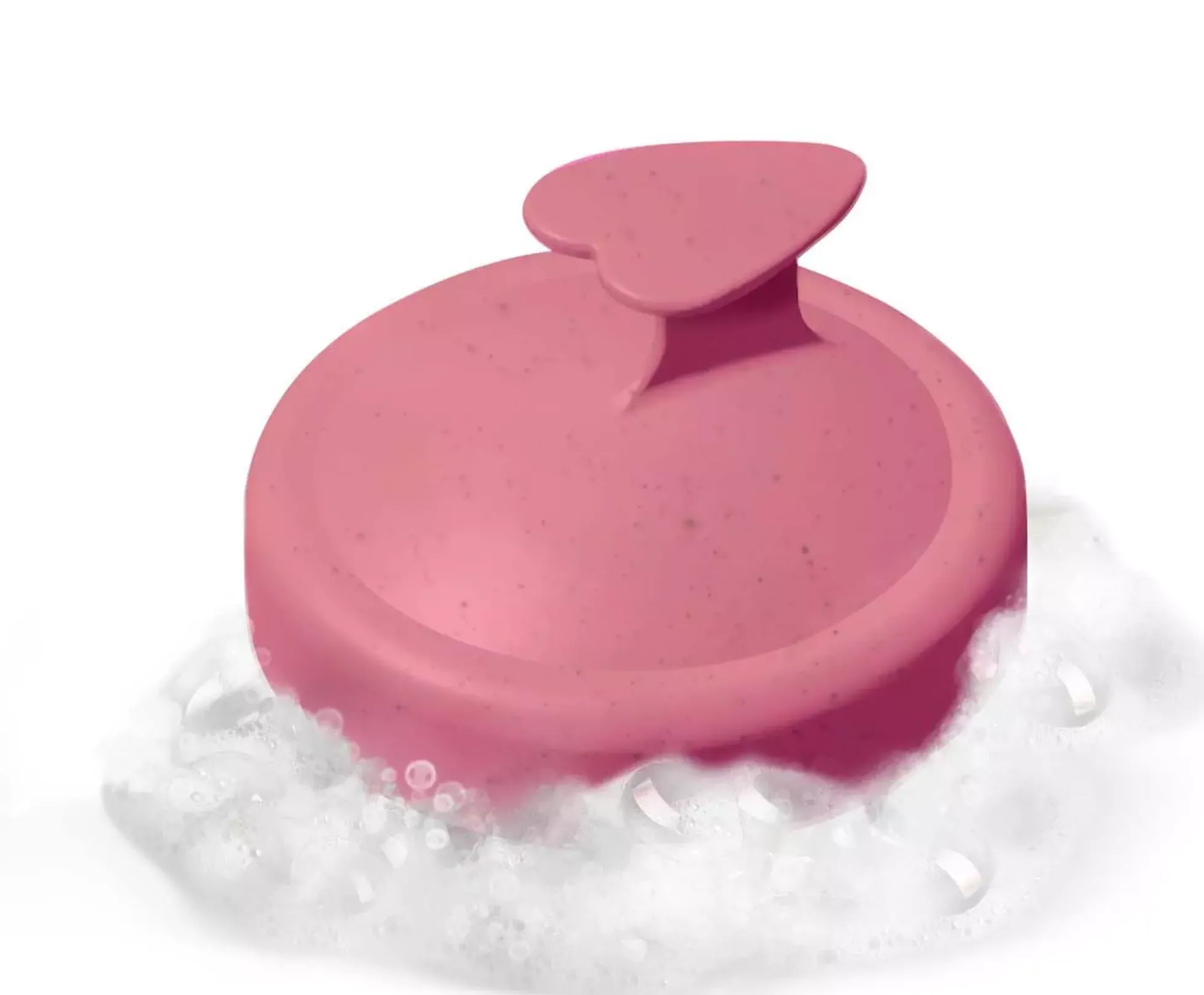 BiovèneThe conscious Scalp Massager, Pink Biodegradable Shampooing Brush