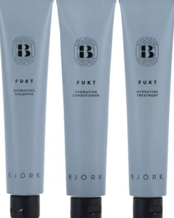 BjörkFUKT Bundle Shampoo 75 ml & Conditioner 75 ml & Hydrating Treatment 75 ml