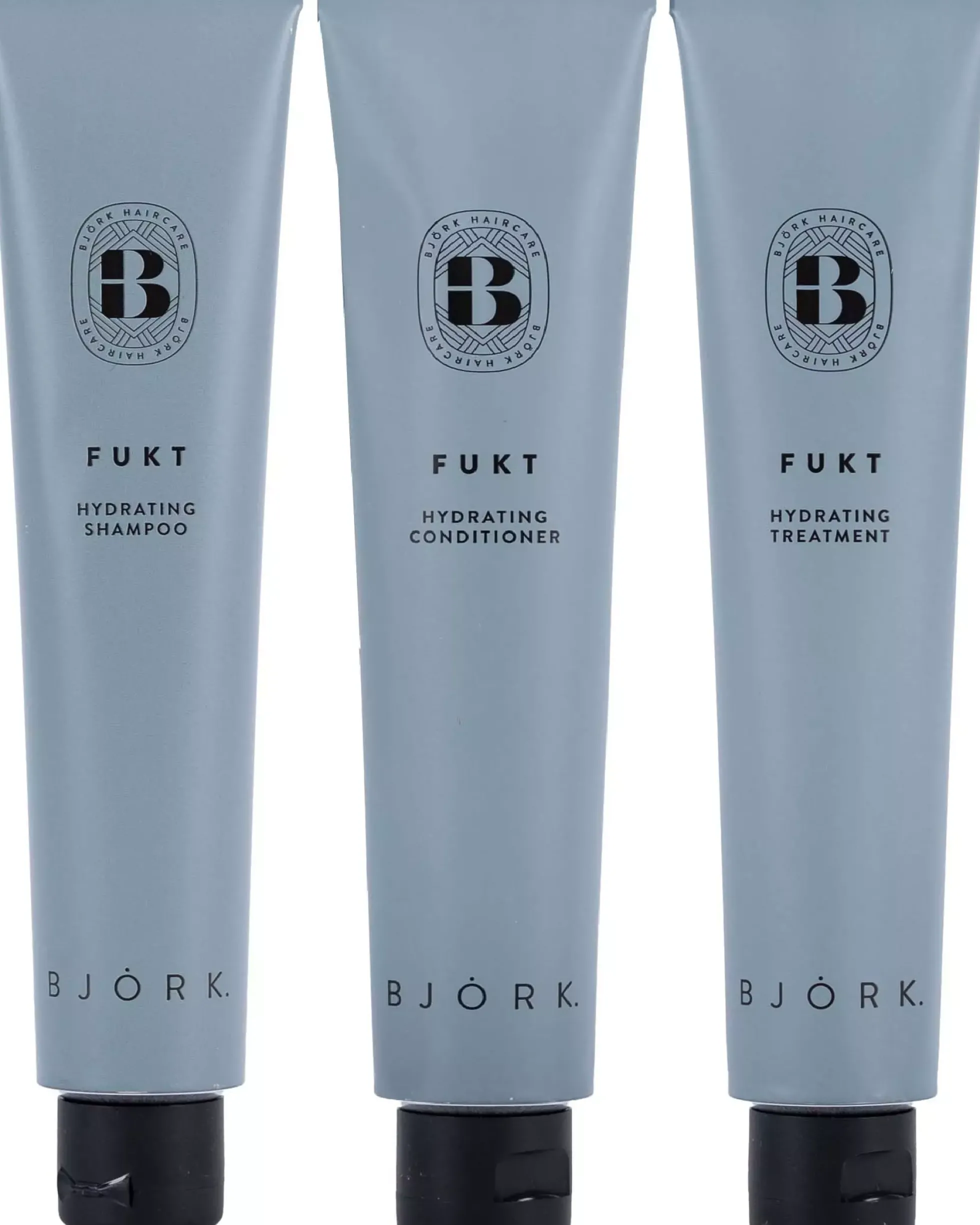 BjörkFUKT Bundle Shampoo 75 ml & Conditioner 75 ml & Hydrating Treatment 75 ml