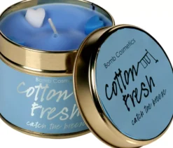 Bomb Cosmetics Tin Candle Cotton Fresh