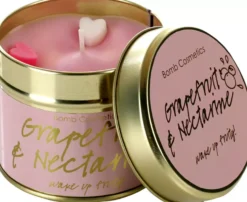 Bomb Cosmetics Tin Candle Grapefruit Nectarine