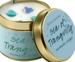 Bomb Cosmetics Tin Candle Sea of Tranquility
