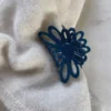 Bon Dep Flower Claw Jeans Blue