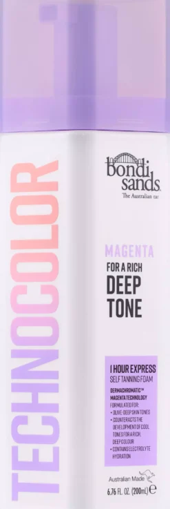Bondi Sands Technocolor 1 Hour Express Self Tanning Foam Magenta (Deep Tone)