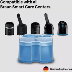 Braun 3in1 ShaverCare SmartCare Center Refill Cartridges Hygienic Cleaning 2 Pack 2 st