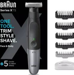 Braun Series X Beard Trimmer & Body Shaver For Face & Body