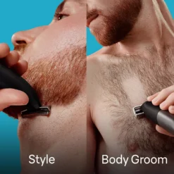 Braun Series X Beard Trimmer & Body Shaver For Face & Body