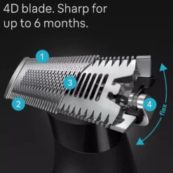 Braun Series X Beard Trimmer & Body Shaver For Face & Body