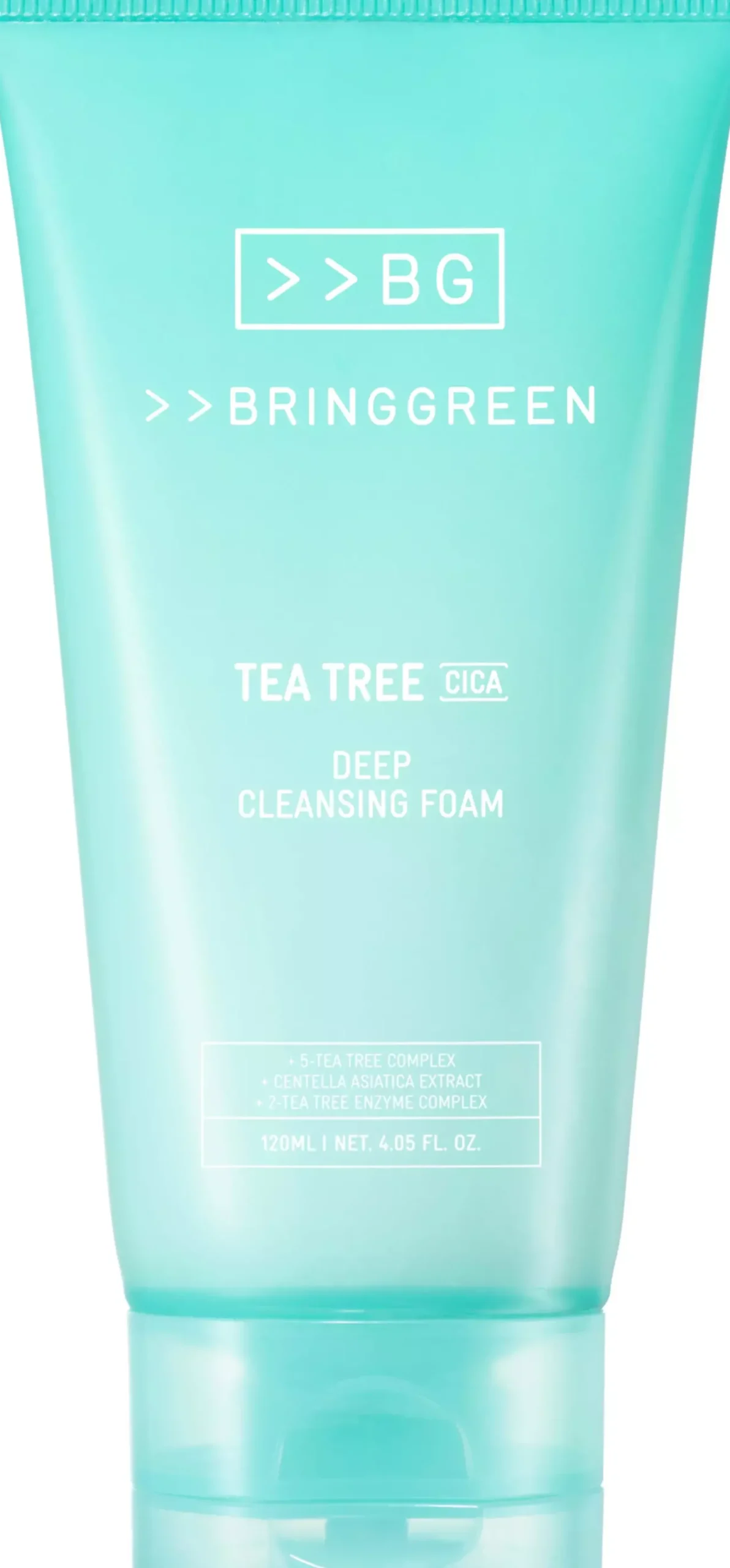 BRINGGREEN Tea Tree Cica Deep Cleansing Foam 120 ml