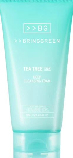 BRINGGREEN Tea Tree Cica Deep Cleansing Foam 120 ml