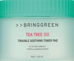 BRINGGREEN Tea Tree Cica Trouble Soothing Toner Pad 90 st