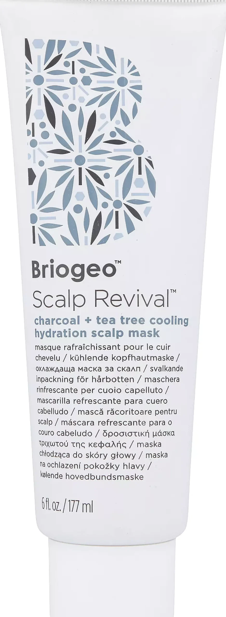 BriogeoScalp Revival™ Charcoal + Tea Tree Cooling Hydration Scalp Mask