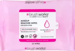 Brushworks Makeup Remover Wipes 25 Sheets