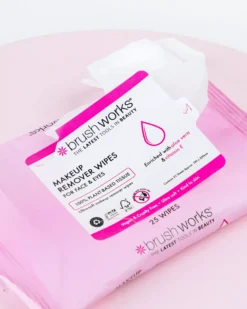 Brushworks Makeup Remover Wipes 25 Sheets