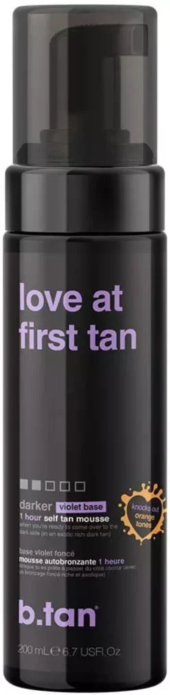 b.tan Love At First Tan Self Tan Mousse 200 ml