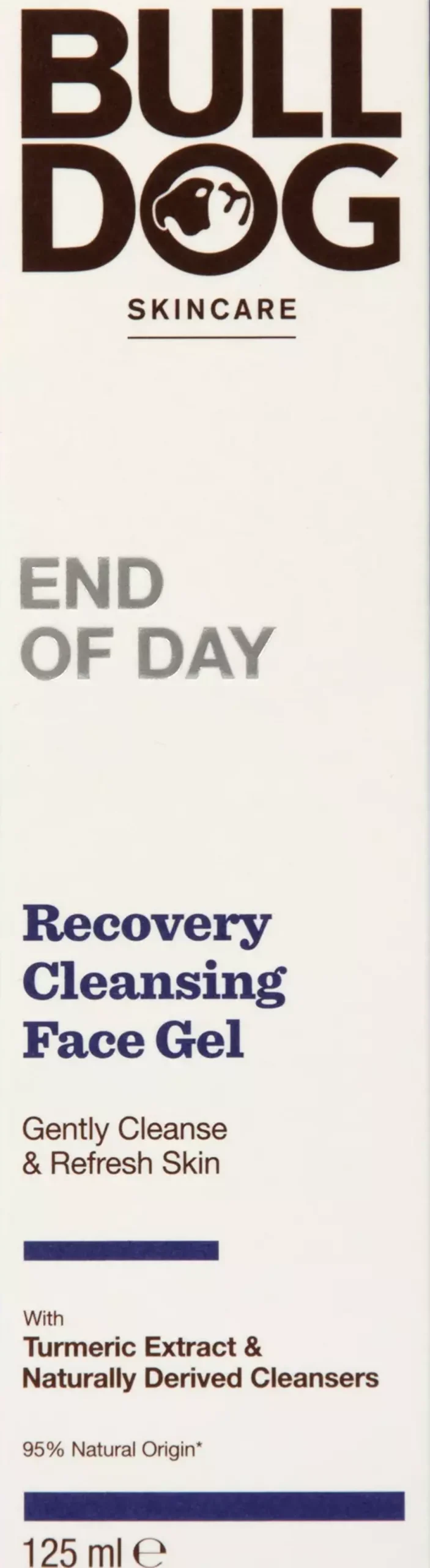 BulldogEnd of Day Recovery Cleansing Face Gel 125 ml