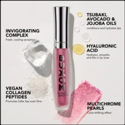BUXOM Plump Shot™ Collagen-Infused Lip Serum Enchanted Berry