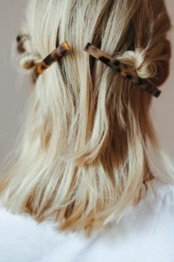 ByBarb Hair Clip Kay Light Tortoise