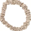 ByBarb Silk Hair Tie Thin Beige 1-p