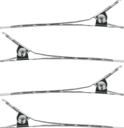 By Lyko Barber Hair Clips Metallic 4 pcs