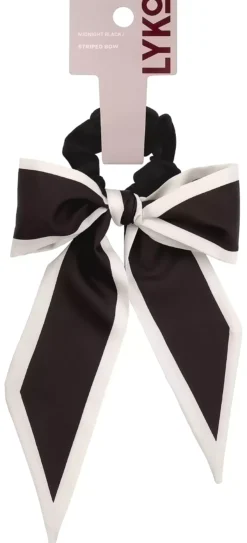 By Lyko Bow Midnight Striped