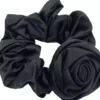 By Lyko Flower Scrunchie Black