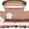 By Lyko Hair Claw Acrylic Bronzed Flower